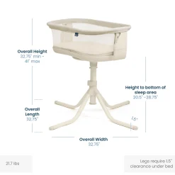 HALO® BassiNest® Swivel Sleeper 4.0 Signature, Baby Bassinet