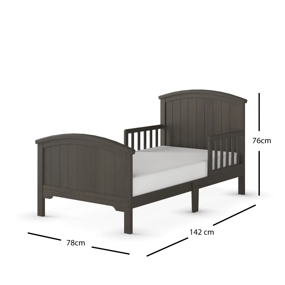 Hampton Toddler Bed, Dapper Gray