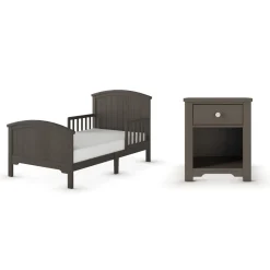 Hampton Toddler Bed, Dapper Gray