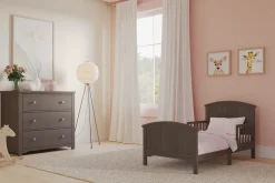 Hampton Toddler Bed, Dapper Gray