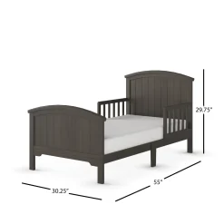 Hampton Toddler Bed, Dapper Gray