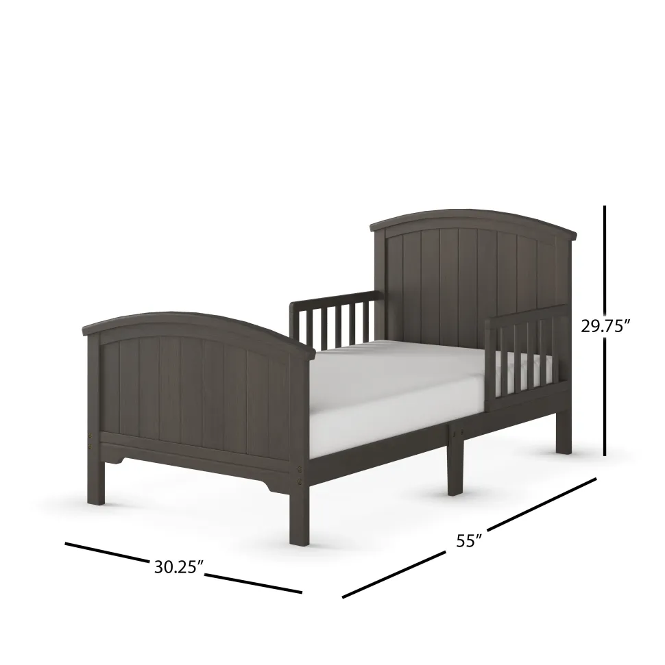Hampton Toddler Bed, Dapper Gray