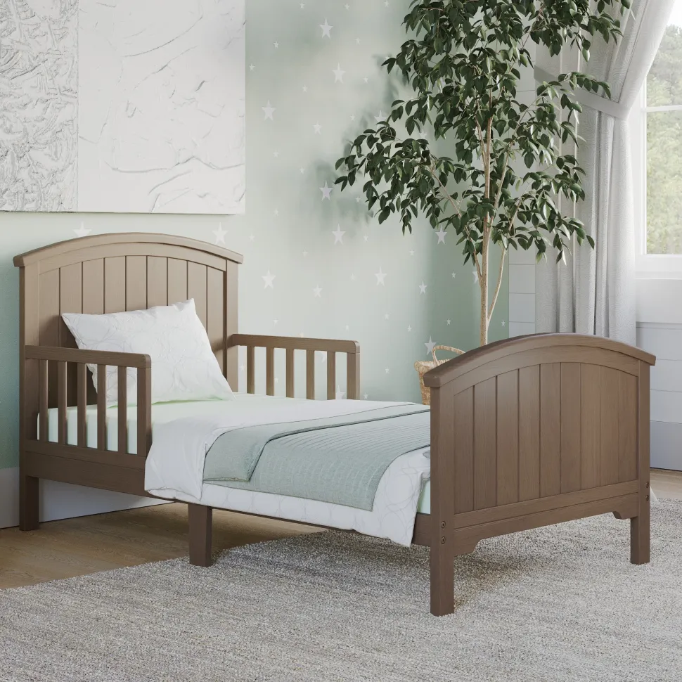 Hampton Toddler Bed, Dusty Heather