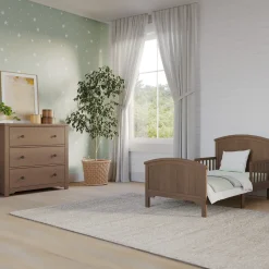 Hampton Toddler Bed, Dusty Heather