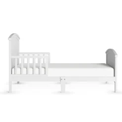 Hampton Toddler Bed, Matte White