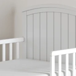 Hampton Toddler Bed, Matte White
