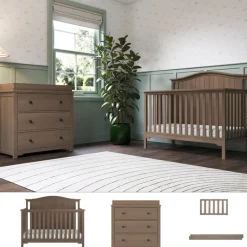 Hampton Arch Top 4-Piece Nursery Set