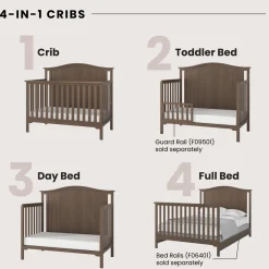 Hampton Arch Top 2-Piece Nursery Set