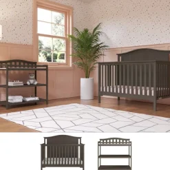 Hampton Arch Top 2-Piece Nursery Set