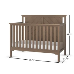 Hampton Flat Top 2-Piece Nursery Set