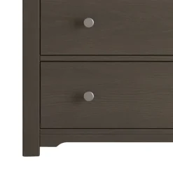 Harmony 3-Drawer Dresser with Changing Table Topper, Dapper Gray