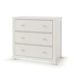 Harmony 3-Drawer Dresser with Changing Table Topper, Brushed Cotton