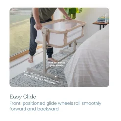 2-in-1 Bedside BassiNest Sleeper