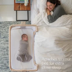 2-in-1 Bedside BassiNest Sleeper