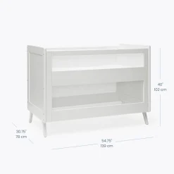 3-in-1 Convertible Full Size Breathable Mesh Crib