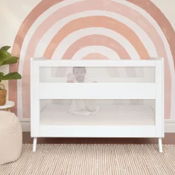 3-in-1 Convertible Full Size Breathable Mesh Crib