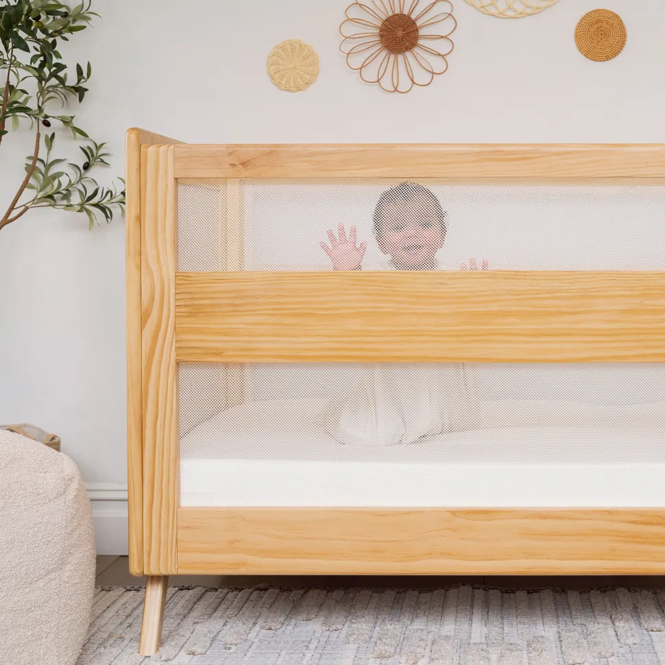 3-in-1 Convertible Full Size Breathable Mesh Crib