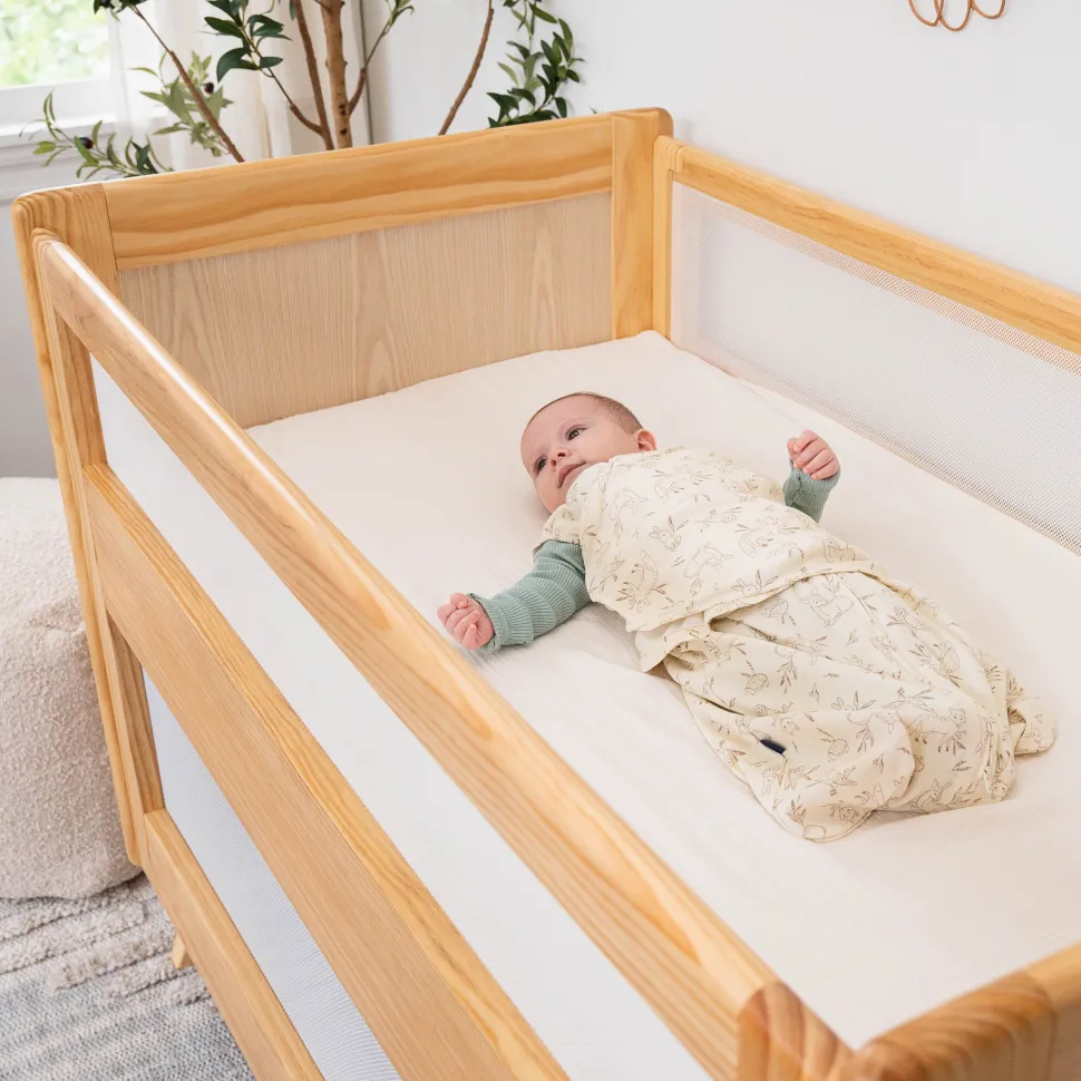 3-in-1 Convertible Full Size Breathable Mesh Crib