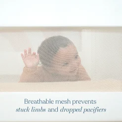 3-in-1 Convertible Full Size Breathable Mesh Crib