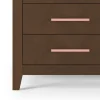 Kieran 6-Drawer Double Dresser, Toasted Chestnut