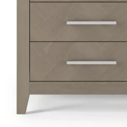 Kieran 6-Drawer Double Dresser, Crescent Gray