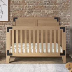 Lucas 4-in-1 Convertible Crib, Nutmeg