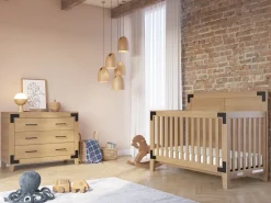 Lucas 4-in-1 Convertible Crib, Nutmeg