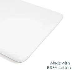 Mini Crib Sheet 100% Cotton 2-Pack