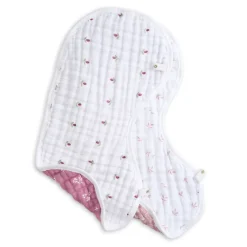 organic cotton muslin burpy bibs 2 pack