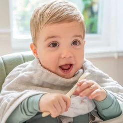 organic cotton muslin burpy bibs 2 pack