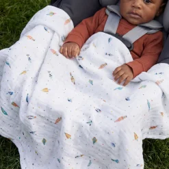 organic cotton muslin dream blanket