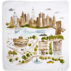 organic cotton muslin dream blanket