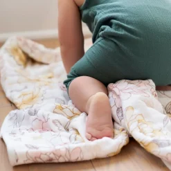 organic cotton muslin dream blanket