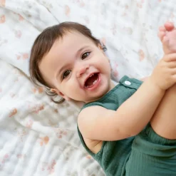 organic cotton muslin dream blanket