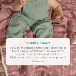 organic cotton muslin dream blanket