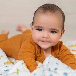 organic cotton muslin dream blanket