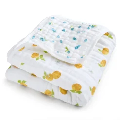 organic cotton muslin dream blanket