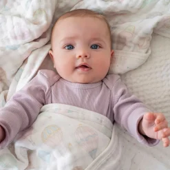 organic cotton muslin dream blanket