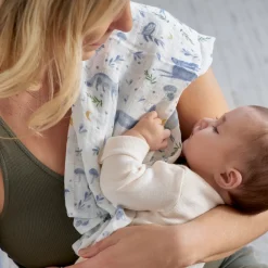 organic cotton muslin dream blanket