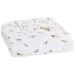 organic cotton muslin dream blanket
