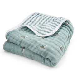 organic cotton muslin dream blanket