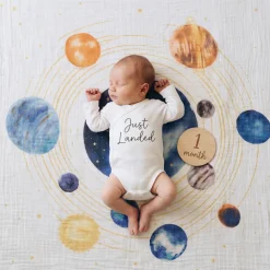 organic cotton muslin swaddle blanket 2 pack