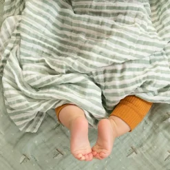 organic cotton muslin swaddle blanket 4 pack