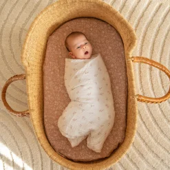 organic cotton muslin swaddle blanket 2 pack
