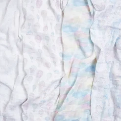 organic cotton muslin swaddle blanket 4 pack