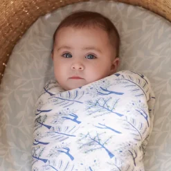 organic cotton muslin swaddle blanket 4 pack