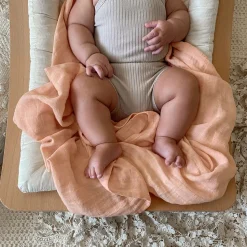 organic cotton muslin swaddle blanket 4 pack