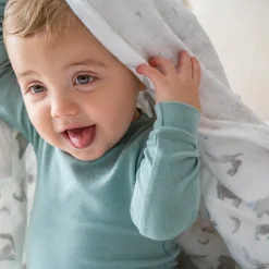 organic cotton muslin swaddle blanket 2 pack