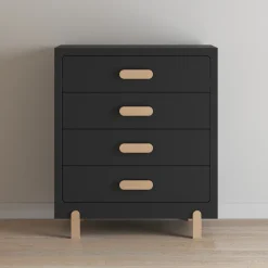 Park Heights 4-Drawer Chest Caviar Black