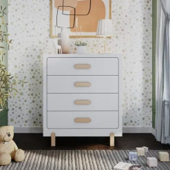 Park Heights 4-Drawer Chest Matte White